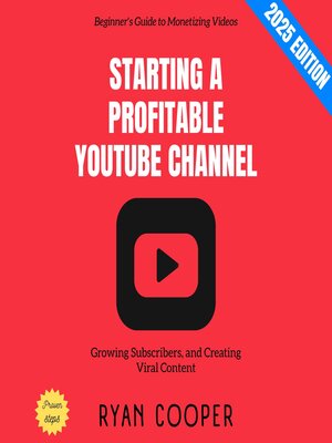 cover image of Starting a Profitable YouTube Channel
